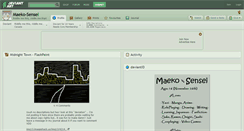 Desktop Screenshot of maeko-sensei.deviantart.com