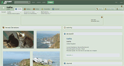 Desktop Screenshot of icatha.deviantart.com