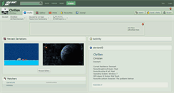 Desktop Screenshot of chrillen.deviantart.com