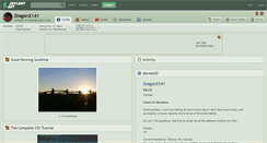 Desktop Screenshot of dragonx141.deviantart.com