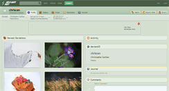 Desktop Screenshot of chriscan.deviantart.com