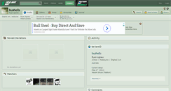 Desktop Screenshot of bushells.deviantart.com