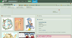 Desktop Screenshot of animekittycafe.deviantart.com