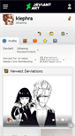 Mobile Screenshot of kiephra.deviantart.com