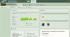 Desktop Screenshot of donatellosplace.deviantart.com