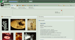 Desktop Screenshot of internodg.deviantart.com