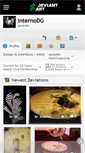 Mobile Screenshot of internodg.deviantart.com