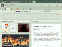 Tablet Screenshot of belmondo4447.deviantart.com
