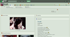 Desktop Screenshot of elenabe.deviantart.com