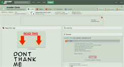 Desktop Screenshot of invader-zonia.deviantart.com