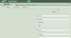 Desktop Screenshot of nylonwolf.deviantart.com