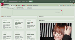 Desktop Screenshot of becky-xx.deviantart.com