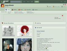 Tablet Screenshot of irene-grinch.deviantart.com