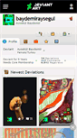 Mobile Screenshot of baydemiraysegul.deviantart.com