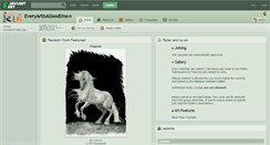 Desktop Screenshot of everyartisagoodone.deviantart.com