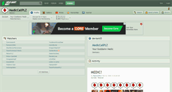 Desktop Screenshot of mediccallplz.deviantart.com