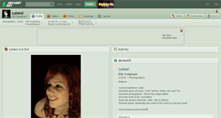 Desktop Screenshot of lonexi.deviantart.com