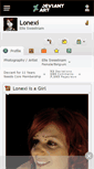 Mobile Screenshot of lonexi.deviantart.com