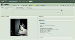 Desktop Screenshot of dempsej.deviantart.com