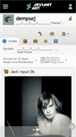 Mobile Screenshot of dempsej.deviantart.com
