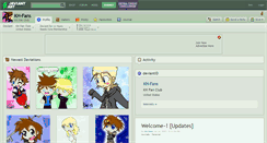 Desktop Screenshot of kh-fans.deviantart.com