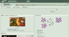 Desktop Screenshot of dakota-kay.deviantart.com