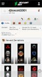 Mobile Screenshot of djicecold2001.deviantart.com