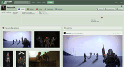 Desktop Screenshot of narcrotic.deviantart.com