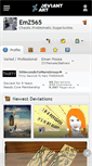 Mobile Screenshot of emz565.deviantart.com