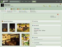 Tablet Screenshot of giurcanu.deviantart.com