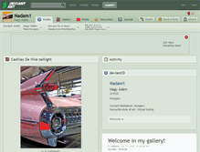Tablet Screenshot of nadam1.deviantart.com