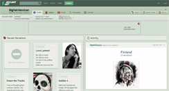 Desktop Screenshot of bighairmexican.deviantart.com
