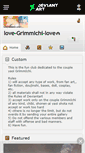 Mobile Screenshot of love-grimmichi-love.deviantart.com