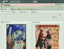 Tablet Screenshot of mamsaki.deviantart.com