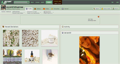 Desktop Screenshot of eccentricbluerose.deviantart.com
