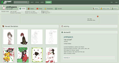 Desktop Screenshot of prettypaws.deviantart.com