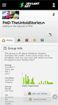 Mobile Screenshot of pmd-theuntoldstories.deviantart.com