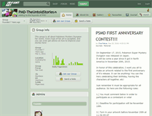 Tablet Screenshot of pmd-theuntoldstories.deviantart.com