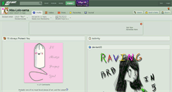 Desktop Screenshot of miss-lolo-sama.deviantart.com