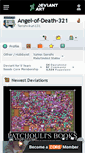 Mobile Screenshot of angel-of-death-321.deviantart.com