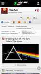Mobile Screenshot of muutus.deviantart.com
