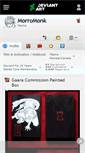 Mobile Screenshot of morromonk.deviantart.com
