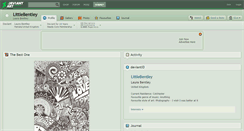 Desktop Screenshot of littlebentley.deviantart.com