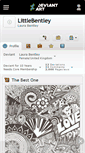 Mobile Screenshot of littlebentley.deviantart.com