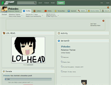 Tablet Screenshot of ipokedex.deviantart.com