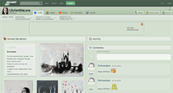 Desktop Screenshot of lilyxentdaluna.deviantart.com