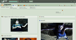Desktop Screenshot of fangxapple.deviantart.com