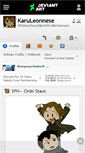 Mobile Screenshot of karuleonnese.deviantart.com