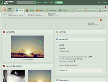 Tablet Screenshot of nycl.deviantart.com