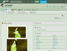 Tablet Screenshot of and-andika.deviantart.com